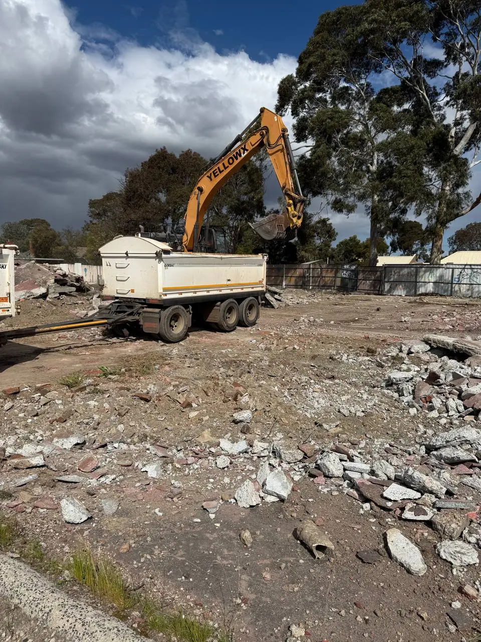 Land clearing & site preparation for a new build — YellowX Melbourne